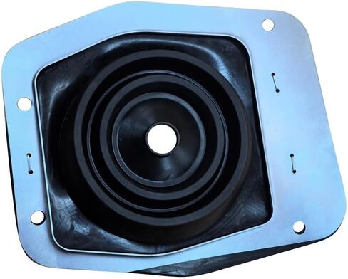 التمهيد المطاطي لفورد موستانج السفلى Shifter Rubber Boot W/Metal Support Bracket 1979-2004 استبدال 3R3Z-7277-R 3R3Z7277R in Saudi Arabia