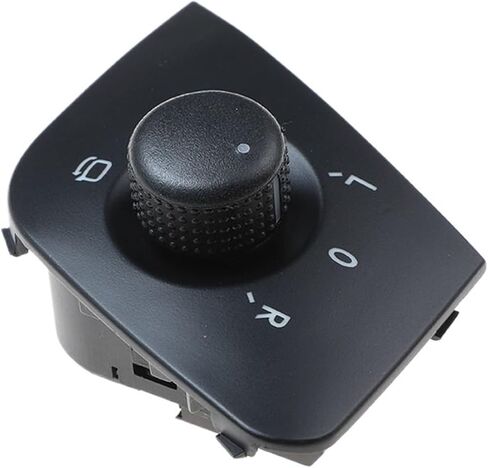 6J1959565A 6J1959565 Rear Mirror Switch 2627575610 2008-2015 Fit for Seat Ibiza V 6J Control Knob Button Car Interior Accessories(6J1959565A) in Saudi Arabia