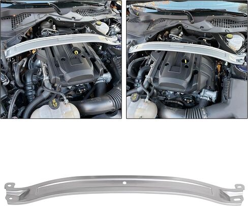 Brace Ecotric Front Tope Tower Brace متوافق مع 2015-2023 Ford Mustang GT & I4 EcoBoost-بديل لـ FR3Z-16A1200-A GR3Z-16A200-A FR3Z-16A200-D in Saudi Arabia