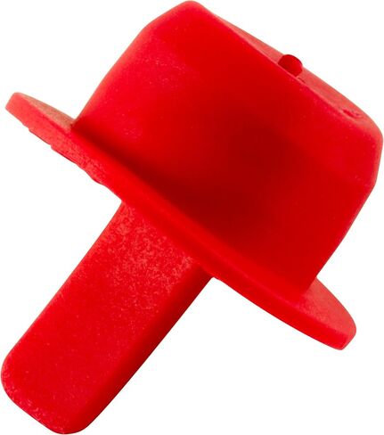 Caplugs ZECPM14Q1 Plastic Ergonomic Center Pull Tab Plug. ECP-M14, TEO, Cap OD 0.75" Plug ID 0.53", Orange (Pack of 100) in Saudi Arabia
