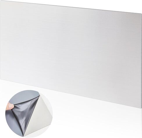 430 Stainless Steel Sheet Metal 48" x 96" 24GA Metal Plates Panel #4 Brushed Finish for Magnetic Mount Board Wall Food Truck Restaurant Crafting Kitchen Floor Trailer Garage Gym Office in Saudi Arabia