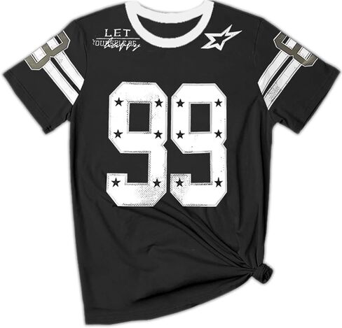 Y2K Jersey رقم 99 شارع الشارع للنساء الرجال in Kuwait