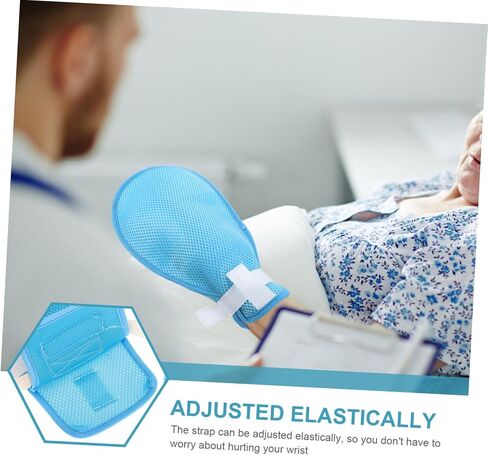 VALICLUD 1pair Scratch Prevention for Hands and Soft Material for Bedridden Patients Prevents Self-injury and Accidental Movements in Saudi Arabia