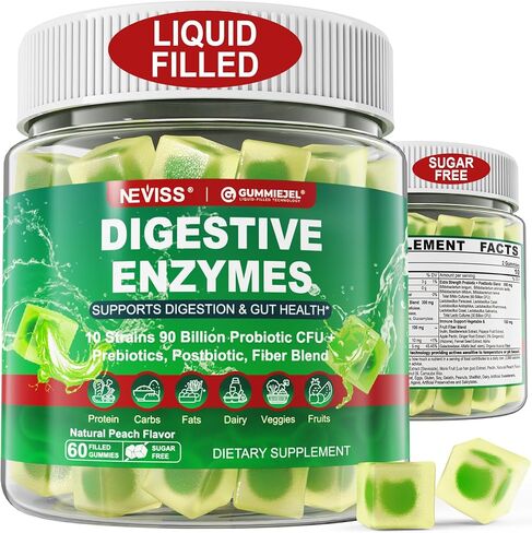 NEVISS Digestive Enzymes Gummies in Saudi Arabia