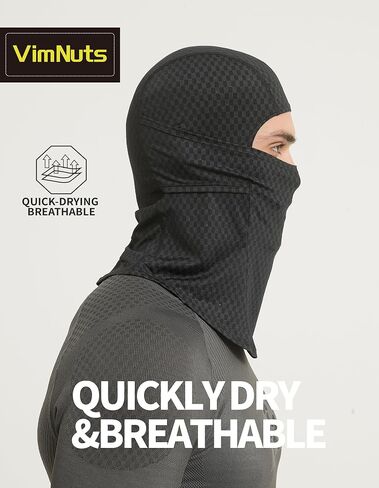 Summer Balaclava Cycling Full Face Mask Cooling Ice Silk UV Protection Breathable Face Cover for Men & Women in Saudi Arabia