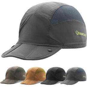 Foldable Cycling Cap, Breathable Helmet Liner with Sun Visor, Sun Protection Running Hat for Men Women Under Helmet in Kuwait