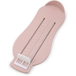 Artibetter Baby Foot Measurement Tool Kids Foot Ruler Shoe Size Measure Tool Foot Length Sizer Gauge Device Kit(Plain Pink) in Saudi Arabia