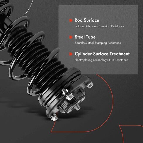 A-Premium Front Complete Strut and Coil Spring Assembly Compatible with Jeep BU Series Renegade 2015-2021, AWD, 2-PC Set in Saudi Arabia