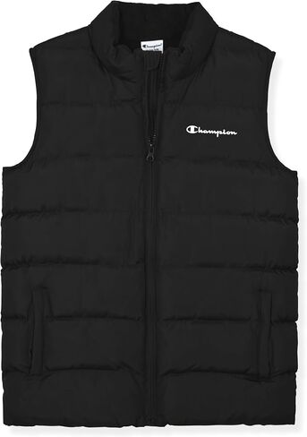 Champion Boys Puffer Vest Lightweight Sleeveless Zip-Front Jacket with Pockets, Kids Outerwear in Saudi Arabia
