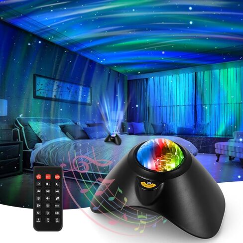 Galaxy Projector,Northern Galaxy Light Aurora, Star Projector with Timer and Remote Control,Night Lights LED for Bedroom Room Decor, Gifts for Kids, Adults, Christmas, Birthday in Saudi Arabia