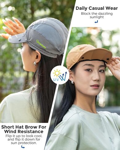 Foldable Cycling Cap, Breathable Helmet Liner with Sun Visor, Sun Protection Running Hat for Men Women Under Helmet in Saudi Arabia