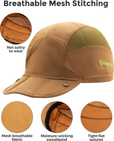 Foldable Cycling Cap, Breathable Helmet Liner with Sun Visor, Sun Protection Running Hat for Men Women Under Helmet in Saudi Arabia