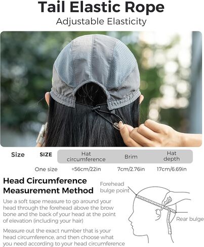 Foldable Cycling Cap, Breathable Helmet Liner with Sun Visor, Sun Protection Running Hat for Men Women Under Helmet in Saudi Arabia