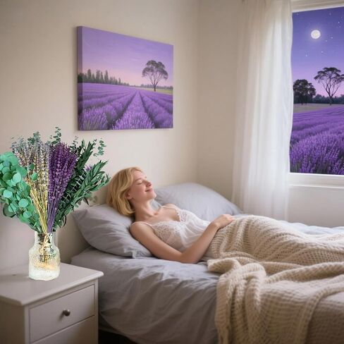 Fortunate Flower 120+ Pcs dried lavender and eucalyptus for Shower, Fresh Eucalyptus Plant Live Lavender Plants for Inside, Real Lavender Flowers Bundles Bouquet Dried Eucalyptus Stems Leaves for Vase in Saudi Arabia