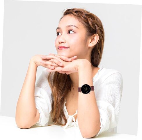 Leather Watch Strap for Men Women Thin Replacement Band Stylish Design for Everyday Wear Special in Saudi Arabia
