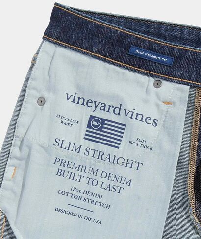Vineyard Vines Men's Slim Straight Indigo Denim in Saudi Arabia