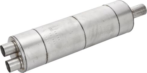 Walker Heavy Duty 22866 Direct Fit Exhaust Muffler 2.5" Inlet (ID) 2.75" Outlet (ID) for Jeep Cherokee in Saudi Arabia