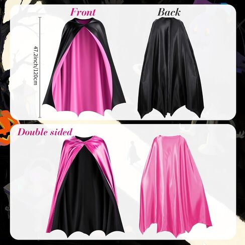 Haysandy Bat Cape Case Costume Usisex Capes Satin Capes for Women for Halloween Hero Party Compires CoSplay Costume in Saudi Arabia