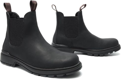 Cestfini Mens Slip On Chelsea Boots in Saudi Arabia