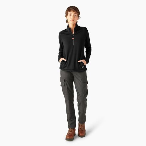 dickies womens womens smooth face Quarter Zip in Saudi Arabia