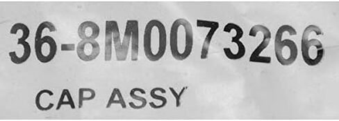 Mercury New Mercruiser Quicksilver OEM الجزء رقم 36-8M0073266 CAP ASSY in Kuwait