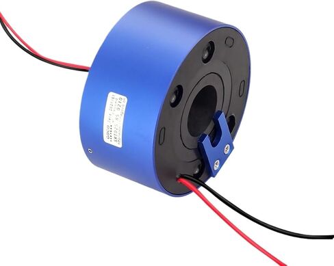 حلقات الانزلاق من خلال حلقة الانزلاق الفتحة 25.4mm 2 دائرة 10A حلقة كهربائية حلقة كهربائية حلقة جامع حلقة موصلة كهربائية in Saudi Arabia