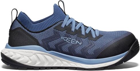KEEN Utility Women's Arvada Shift Low Height Composite Toe ESD Comfortable Slip on Work Sneakers in Saudi Arabia