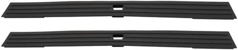 2 Set of - for Ford for F150 2015-2019 Flexible Step Tailgate Molding Cover Top Cap Protector ABS (Black,ABS,Plastic) in Saudi Arabia