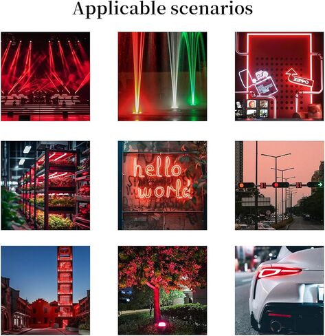 5Pcs 1W Red 3535 SMD High Power LED Chip with Aluminum Plate 20mm Star PCB Base Heat Sink Led Chip Replacement(350mA,2.0-2.2V,620-625nm,180deg) in Kuwait