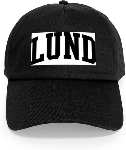 Cafepress Lund (Curve Black) Cap Cap Capball Cap in Saudi Arabia
