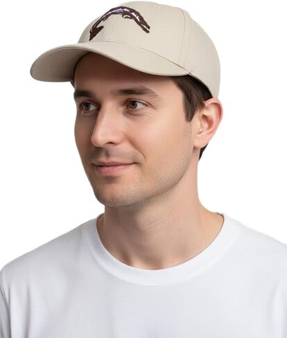 Scotty Smalls Fish Baseball Cap - Everyday Wear & Costume Hat - Scott Sports Movie - Adjustable Fisherman Style Headwear Gift Beige in Saudi Arabia