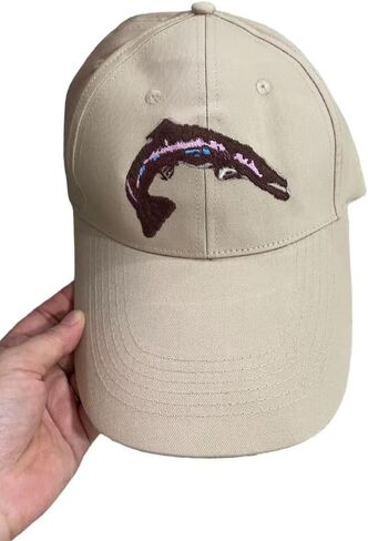 Scotty Smalls Fish Baseball Cap - Everyday Wear & Costume Hat - Scott Sports Movie - Adjustable Fisherman Style Headwear Gift Beige in Saudi Arabia