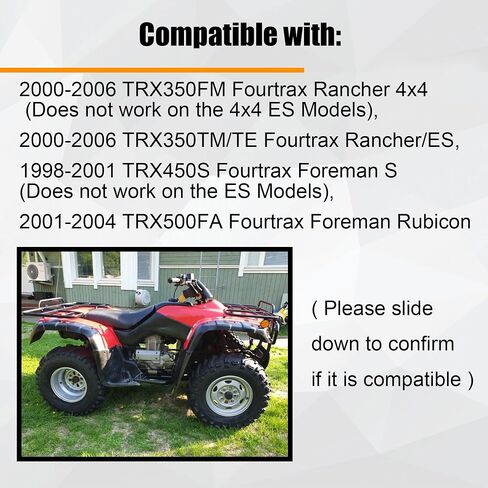 Speedo Meter DASH DASH العلوي المقياس العلوي ناتجة عن Honda Rancher TRX350FM TM TE 2000-2006 FOREMAN TRX450FM 1998-2001 RUBICON TRX500FA 2001-2004 استبدل# 37201-HN0-A01 in Kuwait