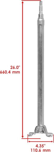 عمود جذع التوجيه Caltric متوافق مع Yamaha 1PE-F3813-00-00 in Saudi Arabia