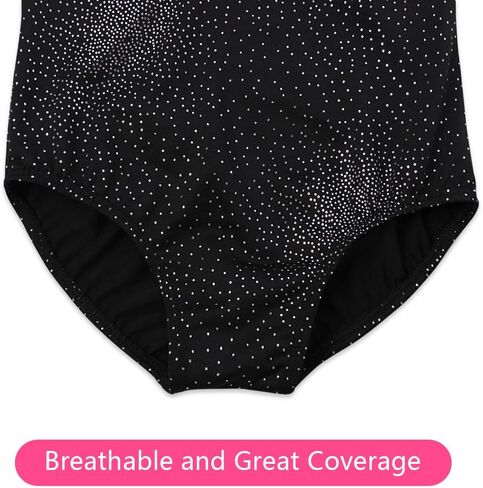 Daxiang Long Sleeve Gymnastics Hoodards for Girls Gymnastics Ballet Outfit Dance Leotard for Kids Girls Toddler 2-14 in Kuwait