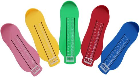DECHOUS Shoe Size Measuring Ruler for Boys and Girls Toddler Infant Foot Measure Gauge (0-8 Years Old) in Saudi Arabia