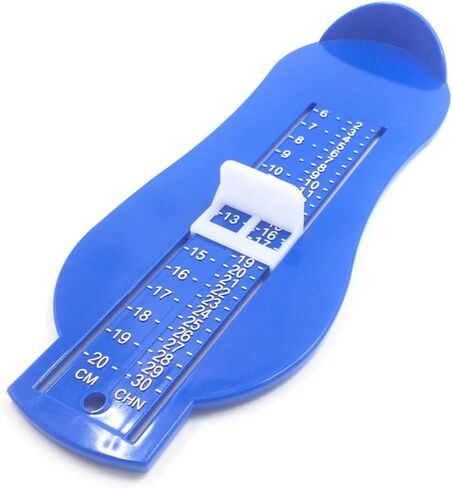 DECHOUS Shoe Size Measuring Ruler for Boys and Girls Toddler Infant Foot Measure Gauge (0-8 Years Old) in Saudi Arabia