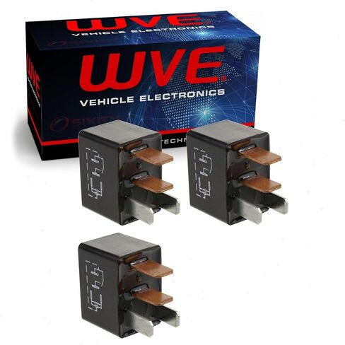 3 أجهزة كمبيوتر ويلز WVE Brake Light Relay متوافقة مع Toyota Camry 2010 in Saudi Arabia