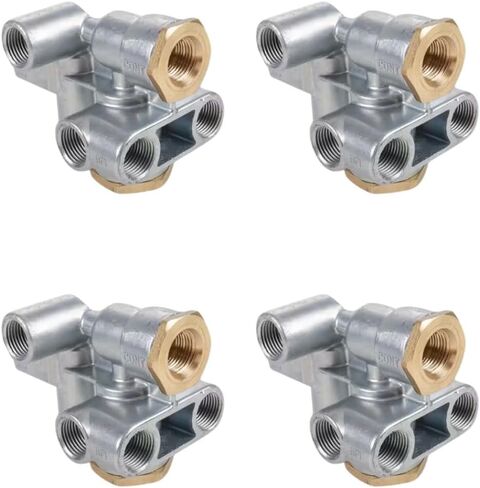 4 Pack 110500 Trailer Spring Brake Control Valve Compatible with Haldex 110500, Sealco 110500X, 170110500 in Saudi Arabia