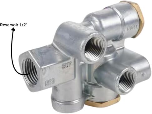 4 Pack 110500 Trailer Spring Brake Control Valve Compatible with Haldex 110500, Sealco 110500X, 170110500 in Saudi Arabia
