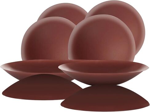 Nipple Covers for Women 2 & 4 Pairs 8cm Standard Size, Silicone Breast Petals Adhesive Pasties, Under Clothes, Nipple Pads in Saudi Arabia