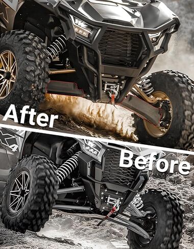حراس مزدوج A-arm لـ Kawasaki Teryx 1000-مجموعة حراسة الدروع اليمنى واليسرى الأمامية ، حماة لوحة التزلج البلاستيكية تناسب إكسسوارات Teryx KRX KRX 4 1000 2020-2025 ، استبدل OEM #99994-1311 in Kuwait