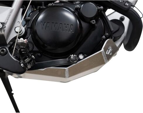 Tusk Aluminium Skid Plate Silver for Yamaha Tw200 1990-2023 in Saudi Arabia