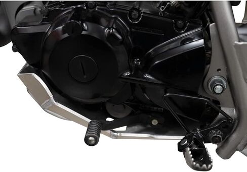 Tusk Aluminium Skid Plate Silver for Yamaha Tw200 1990-2023 in Saudi Arabia