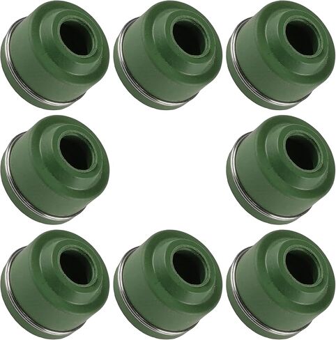 Caltric 8x Valve STEM SEAL متوافق مع Suzuki Boulevard C50 M50 M90 C90 C90 BOSS 2005-2009 2018-2019 in Saudi Arabia