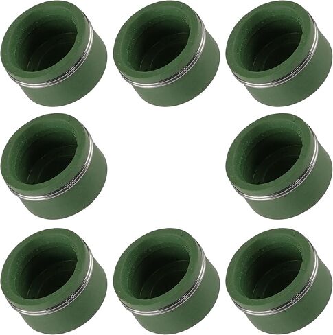 Caltric 8x Valve STEM SEAL متوافق مع Suzuki Boulevard C50 M50 M90 C90 C90 BOSS 2005-2009 2018-2019 in Saudi Arabia