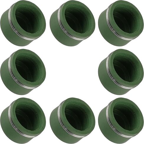 Caltric 8x Valve STEM SEAL متوافق مع Suzuki Boulevard C50 M50 M90 C90 C90 BOSS 2005-2009 2018-2019 in Saudi Arabia