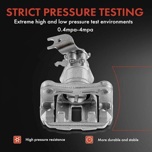 A-Premium Disc Brake Caliper Assembly with Bracket Compatible with Fiat - 500L 2014 2015 2016 2017, Rear Driver and Passenger Side in Saudi Arabia
