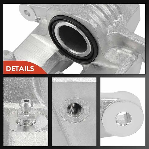 A-Premium Disc-Disc-Assembly بدون قوس متوافق مع Cadillac CTS 2008-2014 ، 2.0L 3.0L 3.6L-جانب السائق الأيسر الخلفي in Kuwait