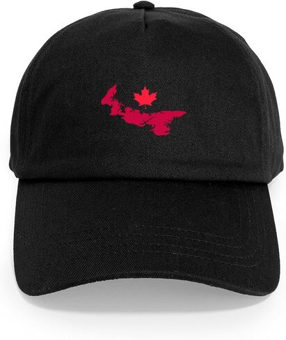 CafePress Prince Edward Island Canada Province Map Maple Lea Adjustable Baseball Cap in Saudi Arabia